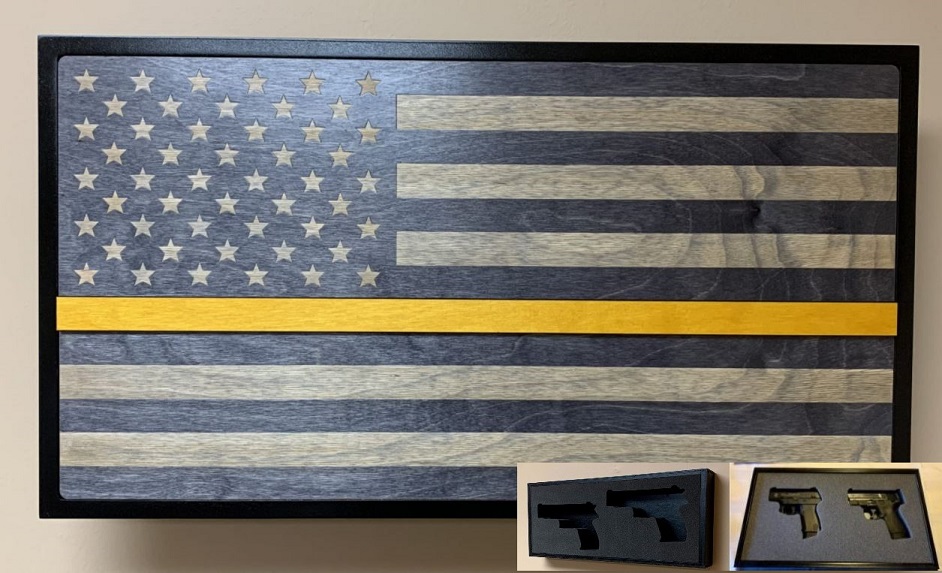 Hideaway Display - Yellow Line Service Flag