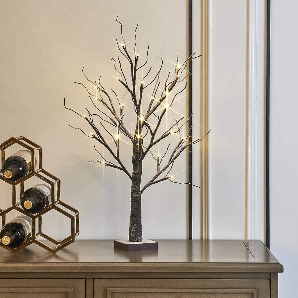 Display Tree - Small Lighted Brown Birch