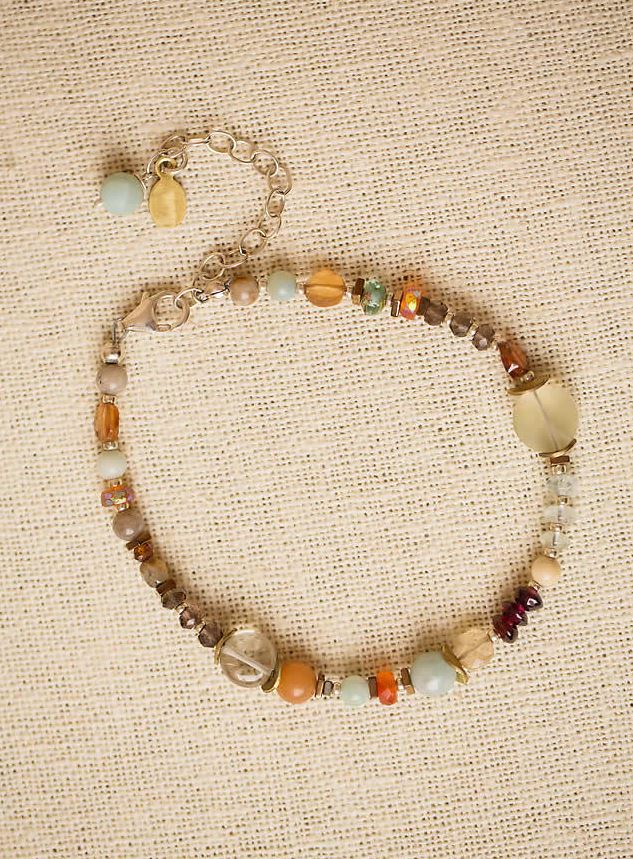 Anne Vaughan Designs - Gentle Breeze Simple Gemstone Bracelet