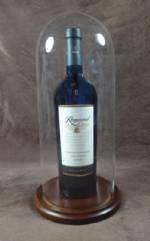 Wine Display -  Glass Dome 5-1/2" x 13"H