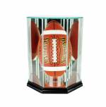 Football Cases - Glass Upright Octagon