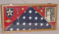 Flag Cases - Flag and Medal Case