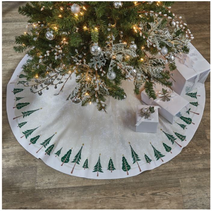 Tree Skirt - Winter Forest 60"